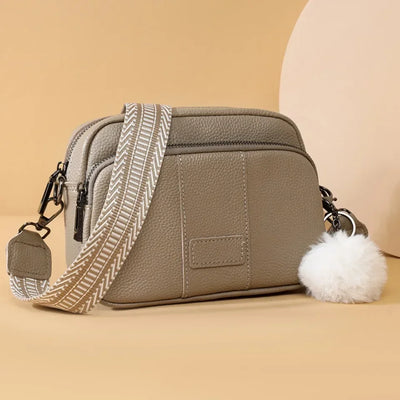 Maeve | Refined Leather Shoulder Bag